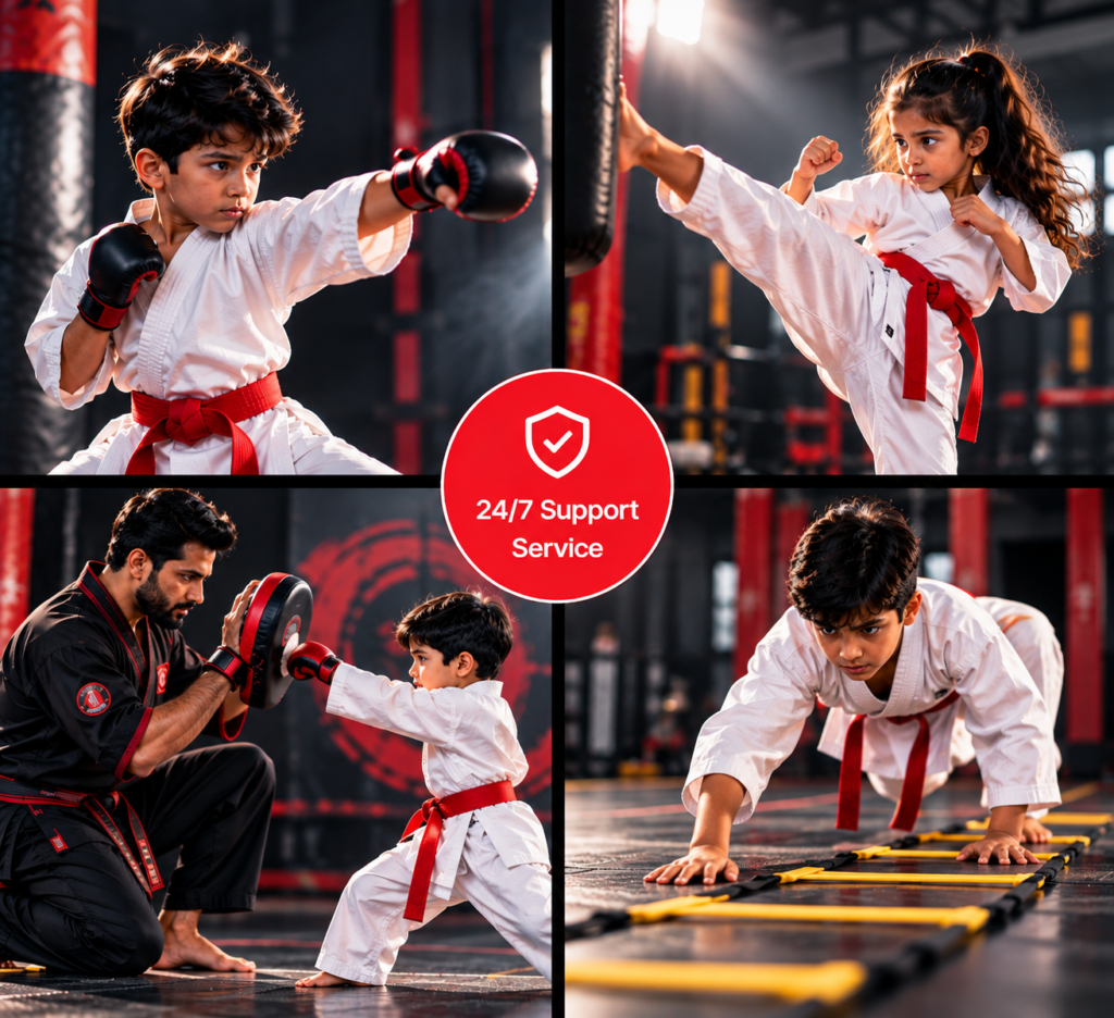 Martial arts classes for kids in Dubai